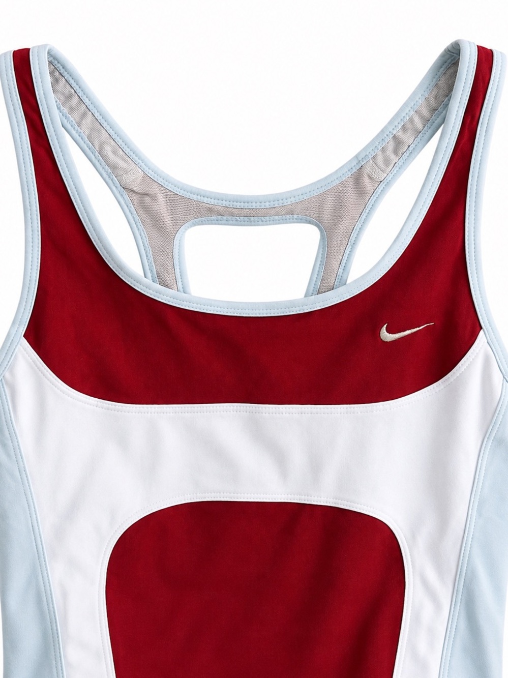 Nike DriFit | Vintage Y2K Racerback Tank Top | Red, White & Blue | Women’s M - Picture 3 of 11
